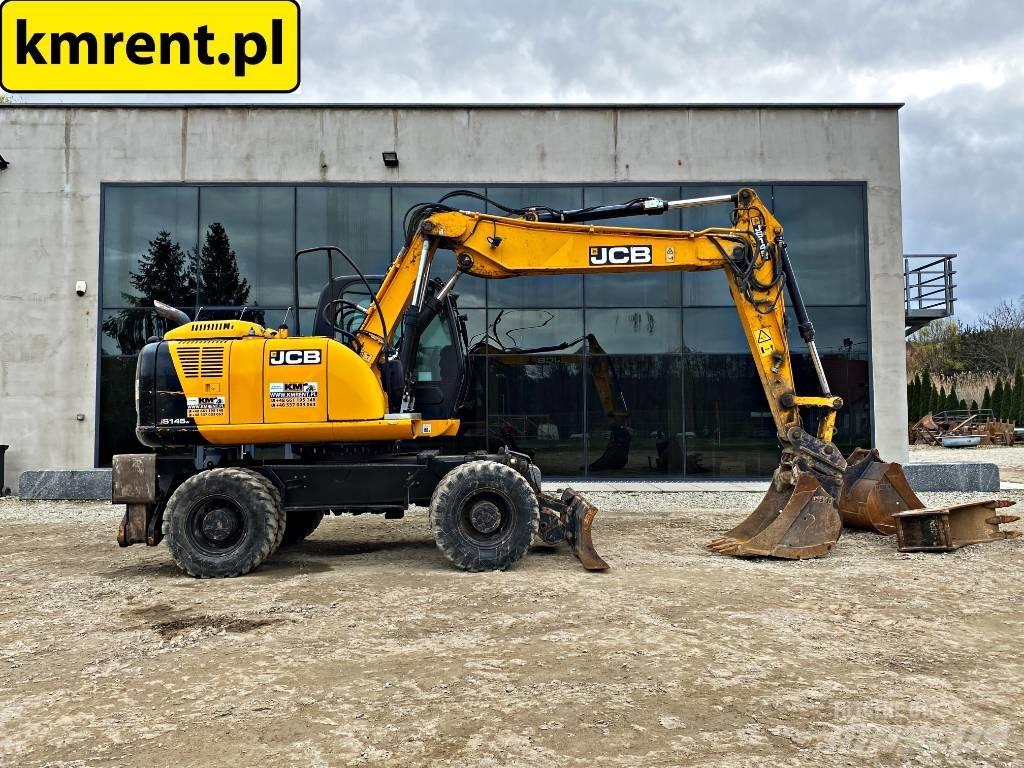JCB JS 145 Pyöräkaivukoneet