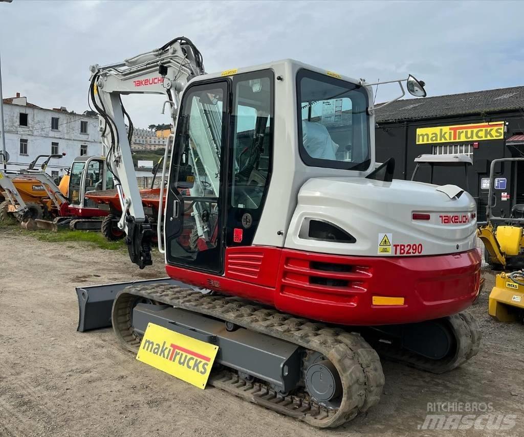 Takeuchi TB290 Midikaivukoneet 7t - 12t