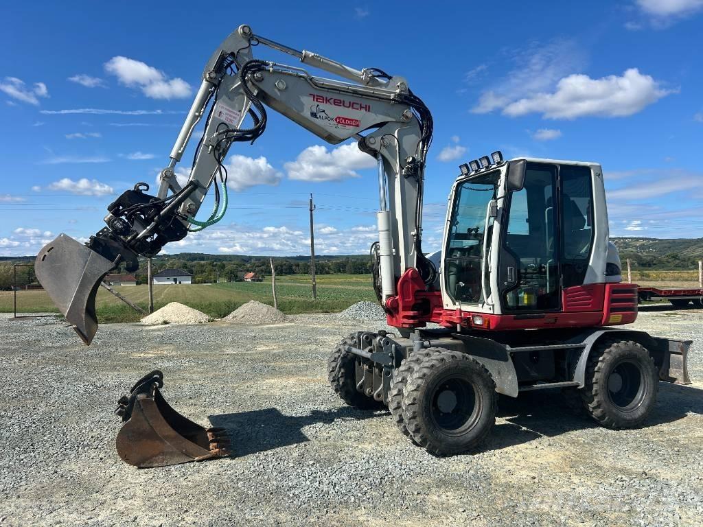 Takeuchi TB 295 W Pyöräkaivukoneet