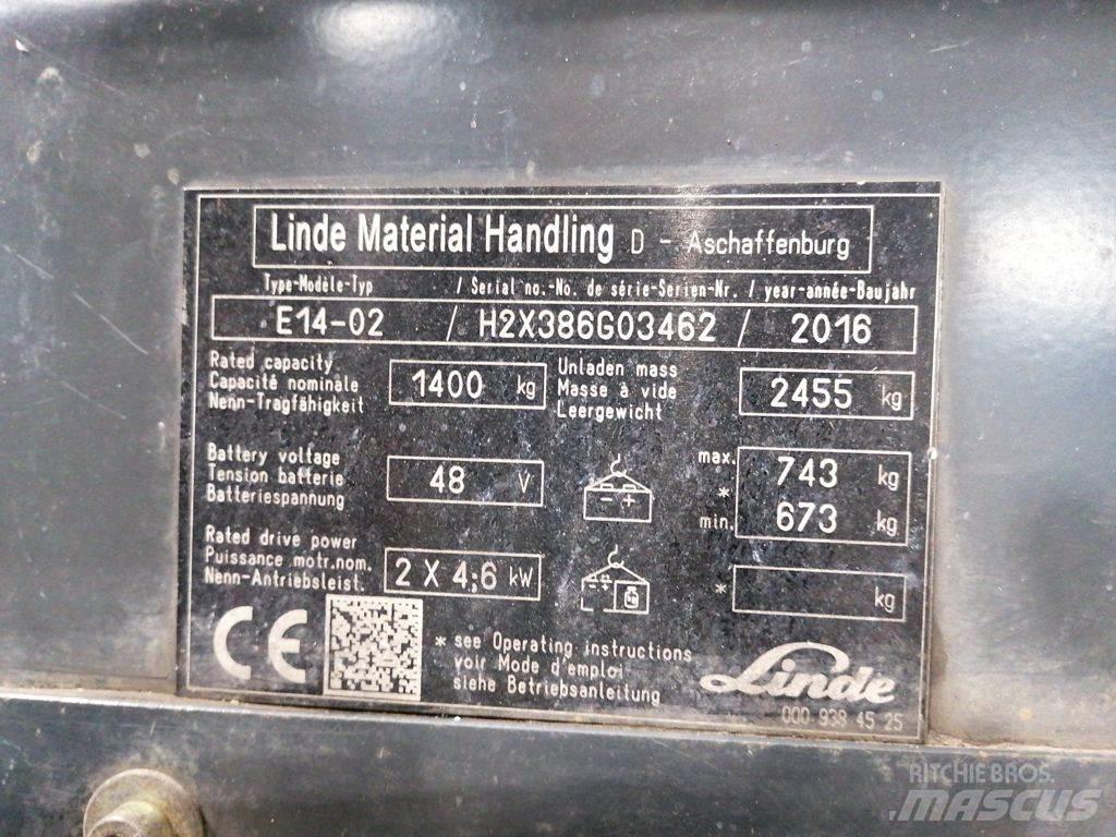Linde E14-02 Sähkötrukit
