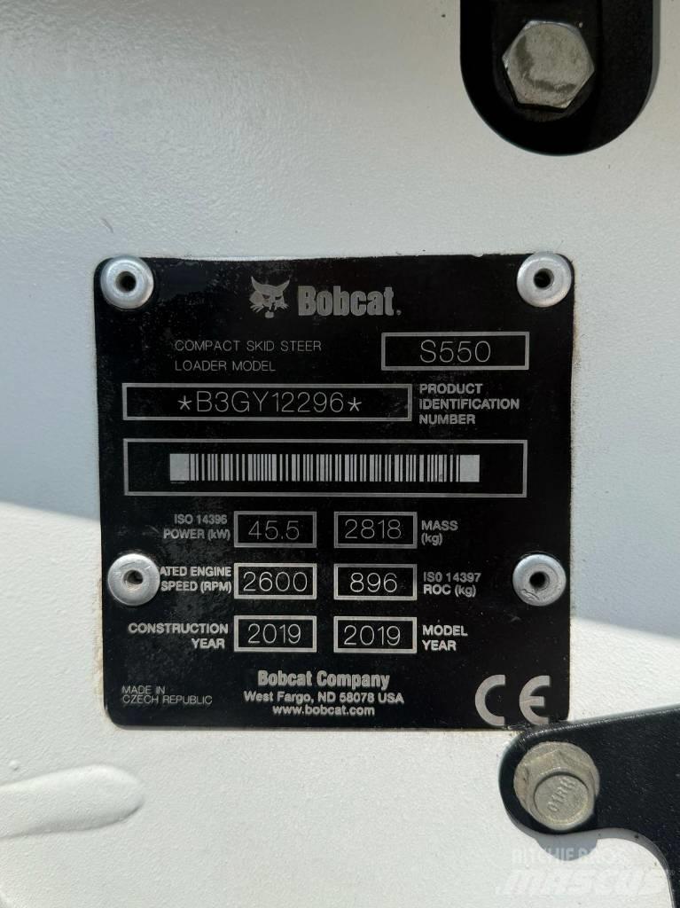 Bobcat S 550 Liukuohjatut kuormaajat