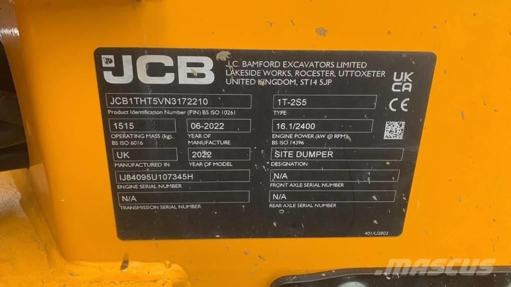 JCB 1 T2-S5 Minidumpperit