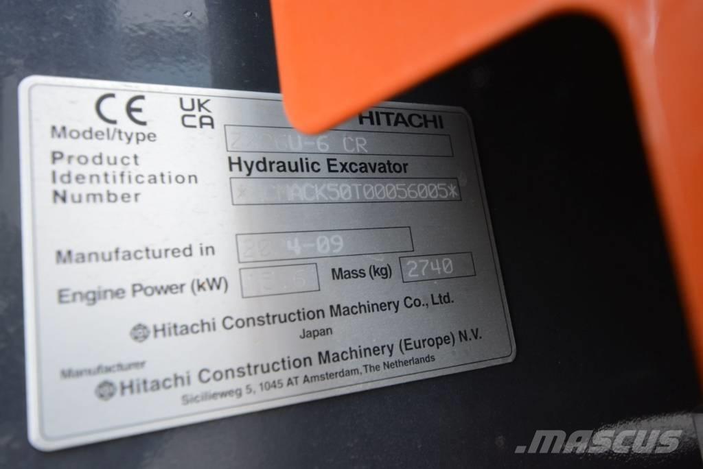 Hitachi ZX 26 U-6 Minikaivukoneet < 7t