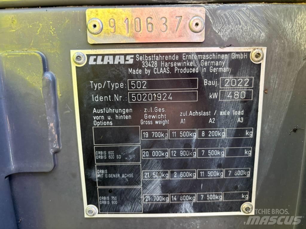 CLAAS Jaguar 960 4WD Ajosilppurit