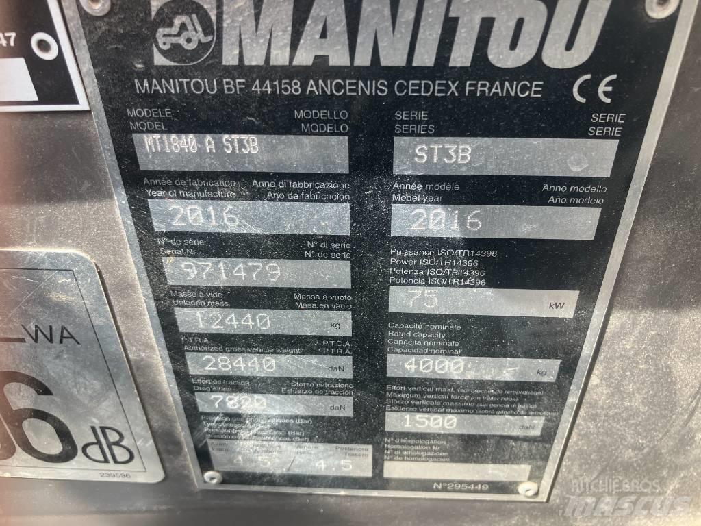 Manitou MT 1840 A Kurottajat