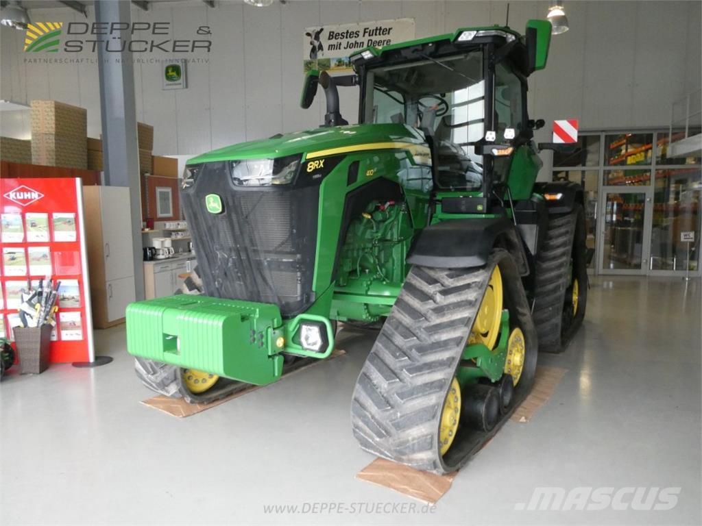 John Deere 8RX 410 Tela-alustaiset nosturit