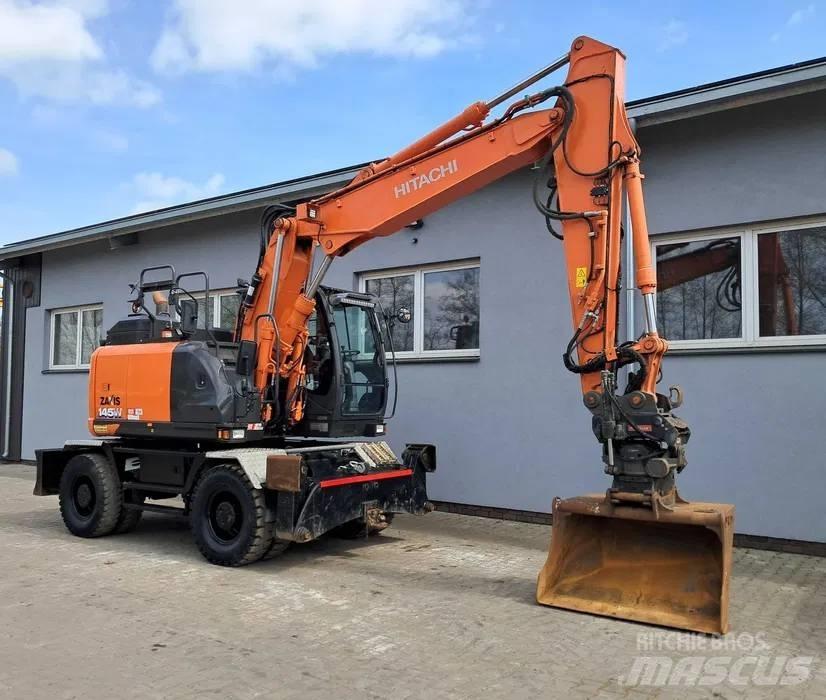 Hitachi ZX 145 W-6 Pyöräkaivukoneet