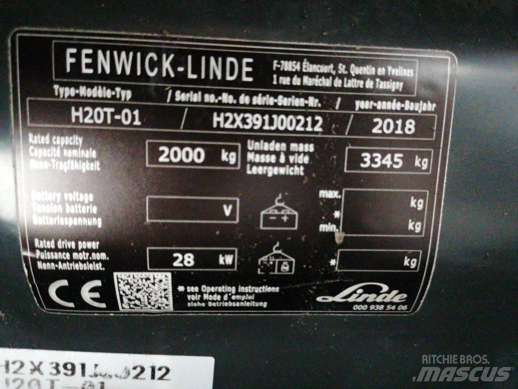 Linde H20T-01 Nestekaasutrukit