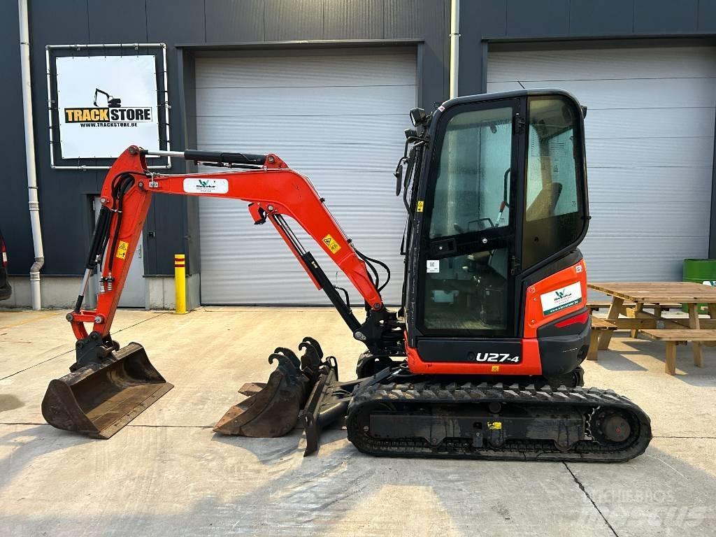 Kubota U 27-4 Minikaivukoneet < 7t