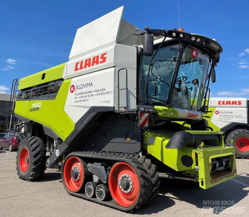 CLAAS Lexion 7500 TT Leikkuupuimurit