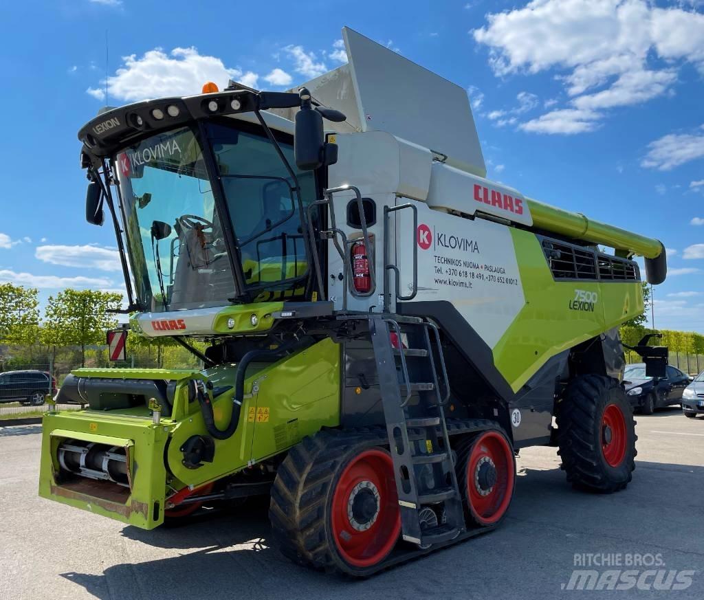 CLAAS Lexion 7500 TT Leikkuupuimurit