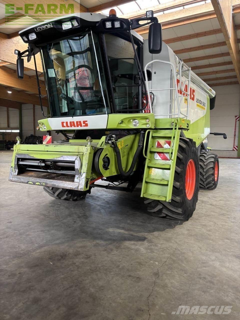 CLAAS lexion 560 Leikkuupuimurit