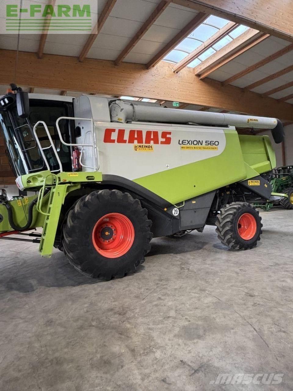 CLAAS lexion 560 Leikkuupuimurit