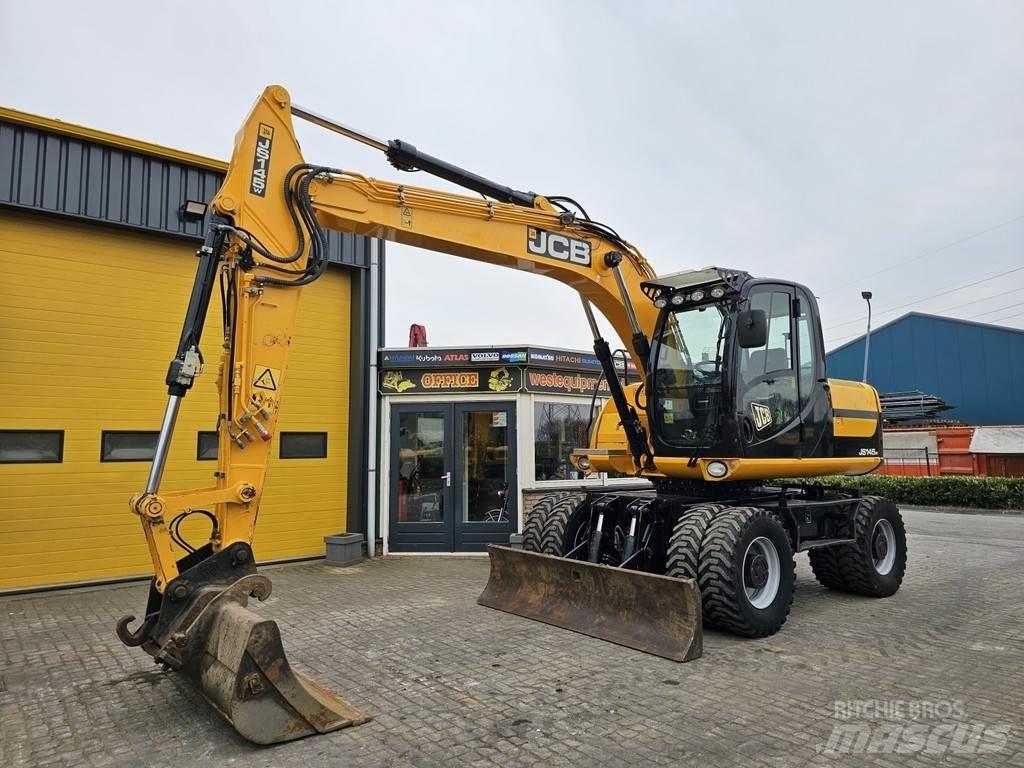 JCB JS145W Pyöräkaivukoneet