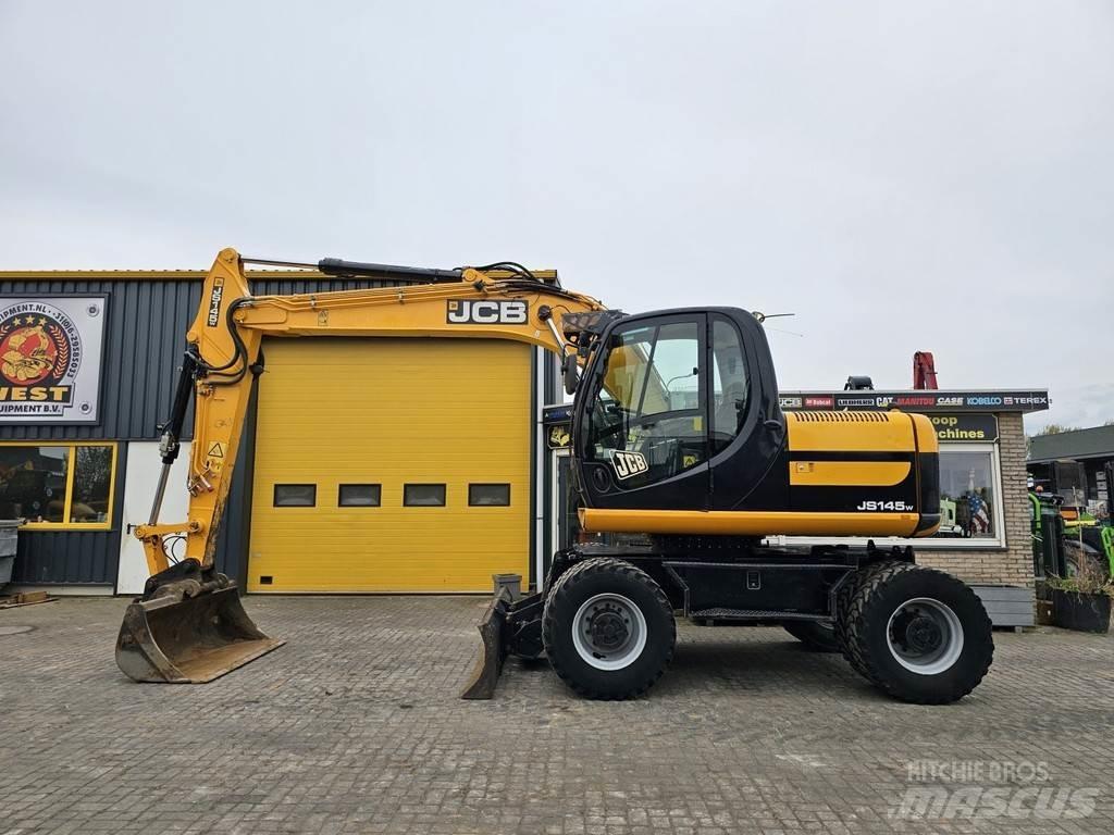 JCB JS145W Pyöräkaivukoneet