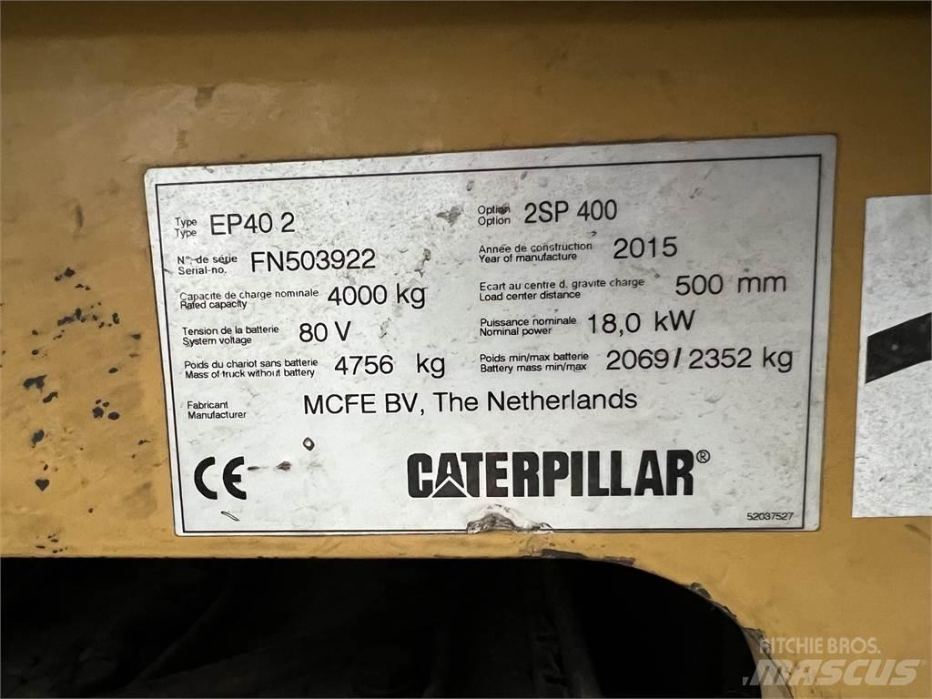 CAT erpillar EP40 Sähkötrukit
