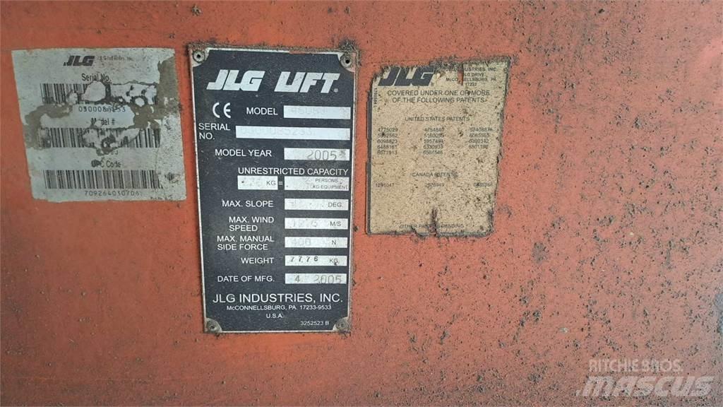 JLG 460SJ Teleskooppipuominostimet