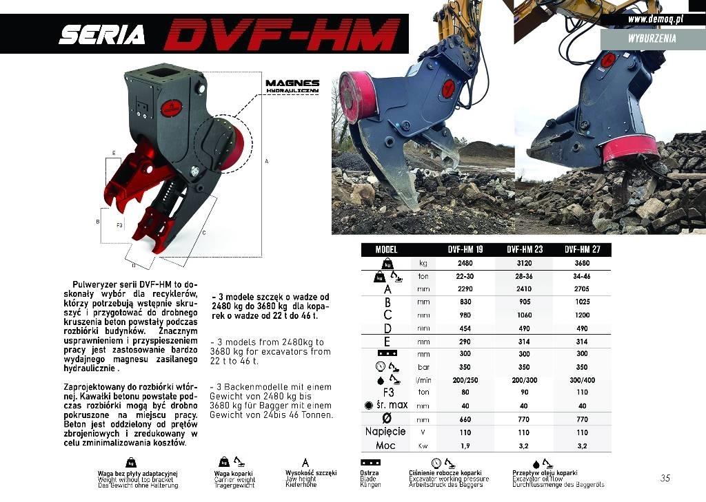  DEMOQ DVF23-HM Leikkurimurskaimet