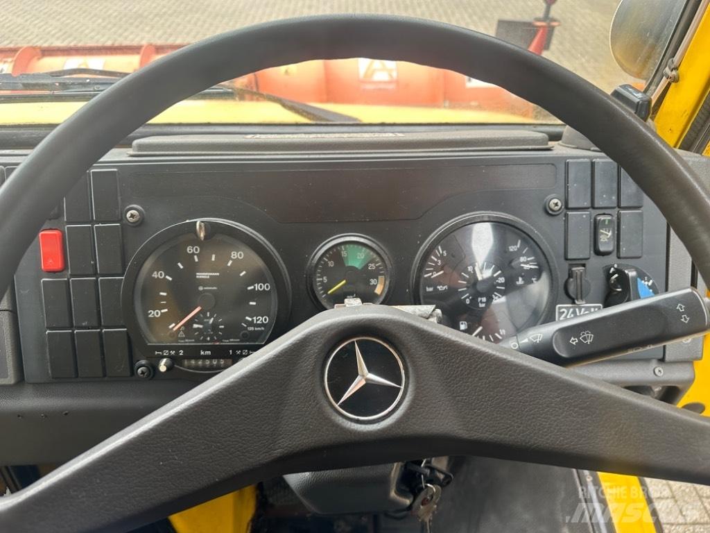 Unimog U1400 Rail Hiekan- ja suolanlevittimet