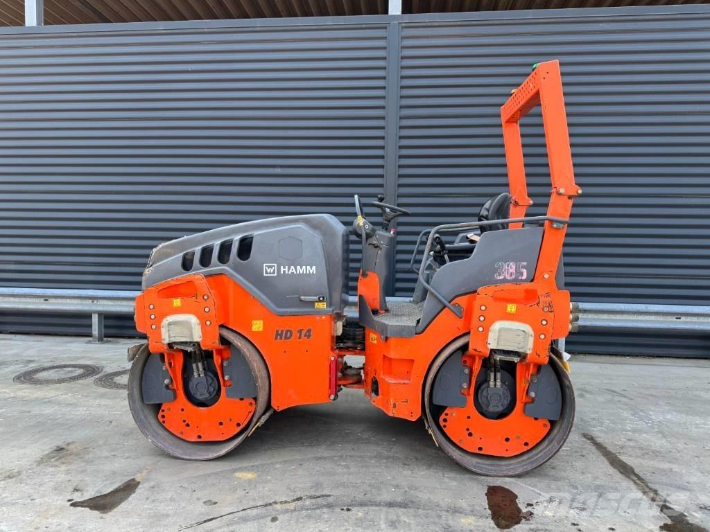 Hamm HD 14 VV Tandemjyrät
