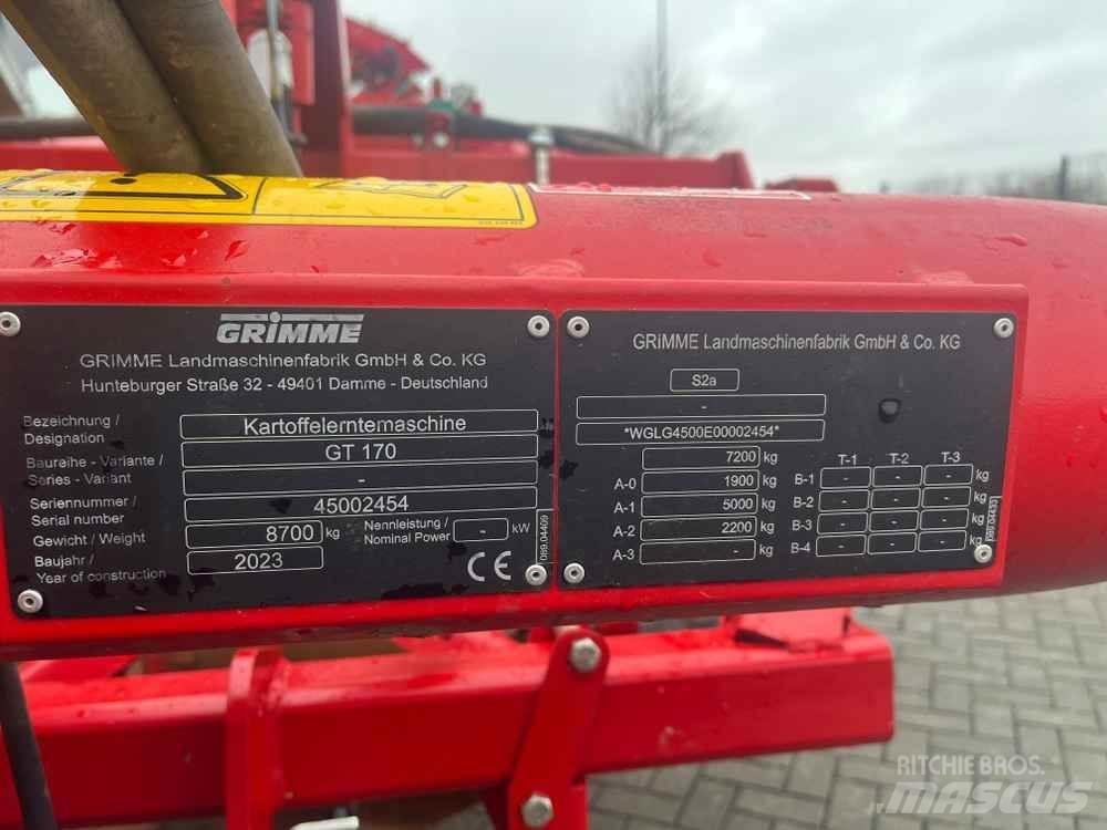 Grimme GT 170 Perunannostokoneet