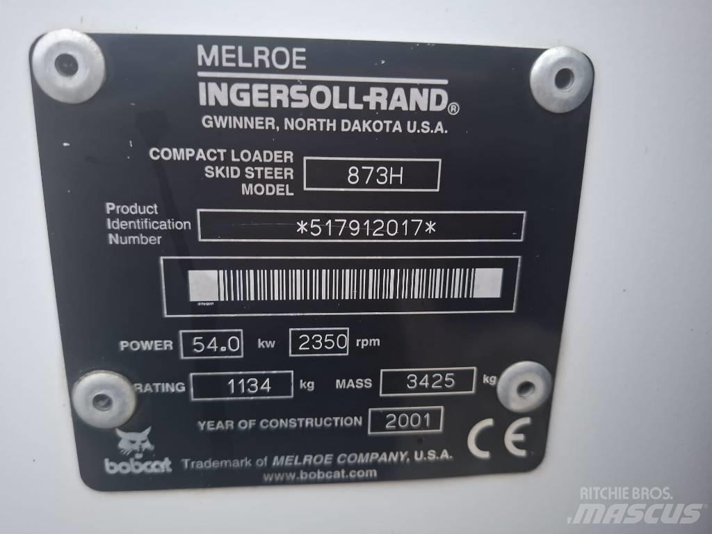 Bobcat 873H Liukuohjatut kuormaajat