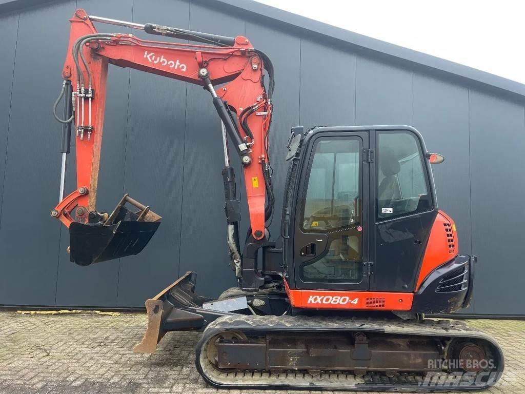 Kubota Kx080-4 Midikaivukoneet 7t - 12t