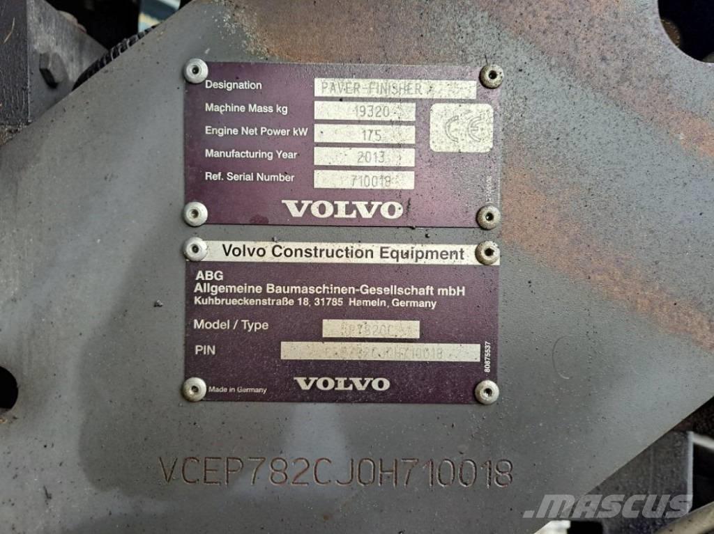Volvo P 7820 D ABG Asfalttikoneet