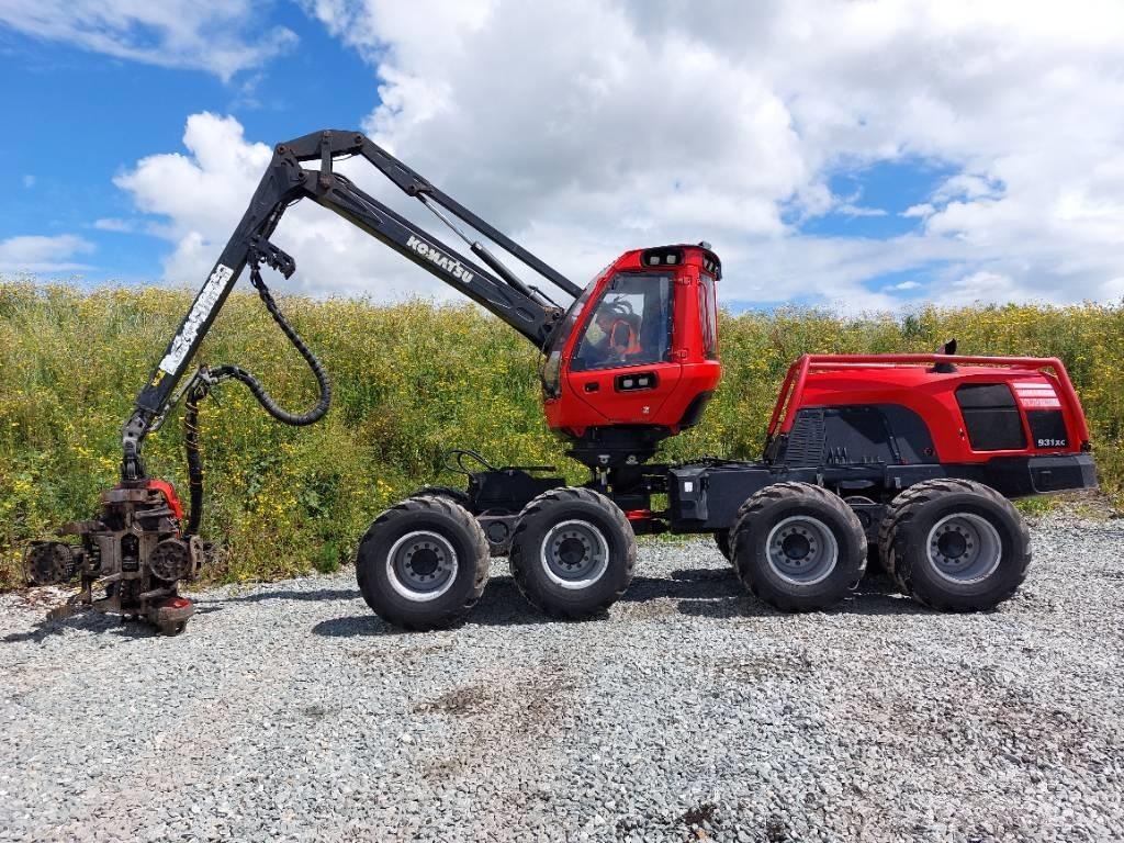 Komatsu 931XC-1 Harvesterit