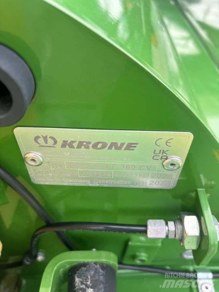 Krone F 360CV Niittomurskaimet