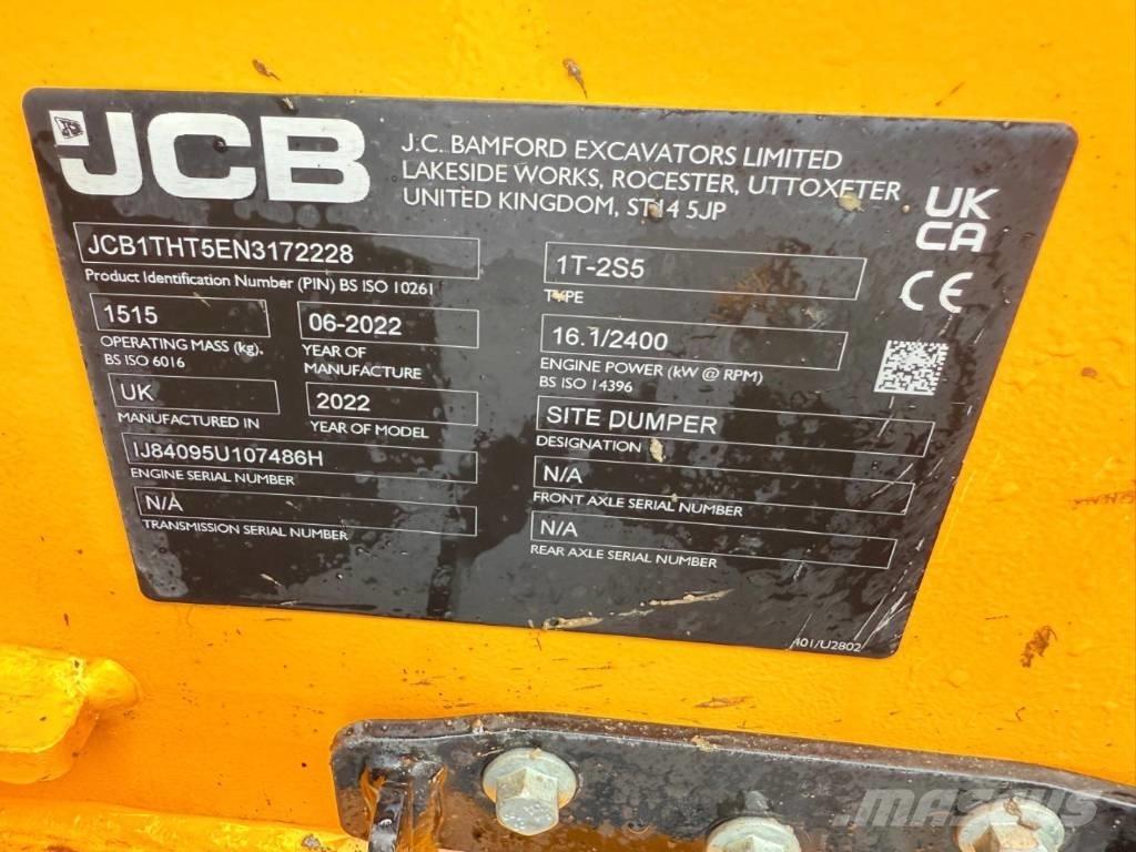 JCB 1 T-2S5 Minidumpperit