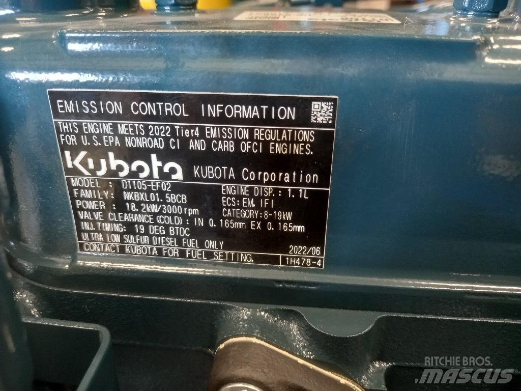 Kubota D 1105 Moottorit