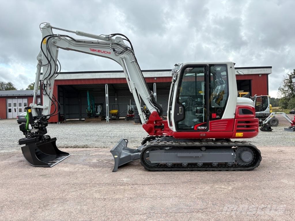 Takeuchi TB290 Midikaivukoneet 7t - 12t
