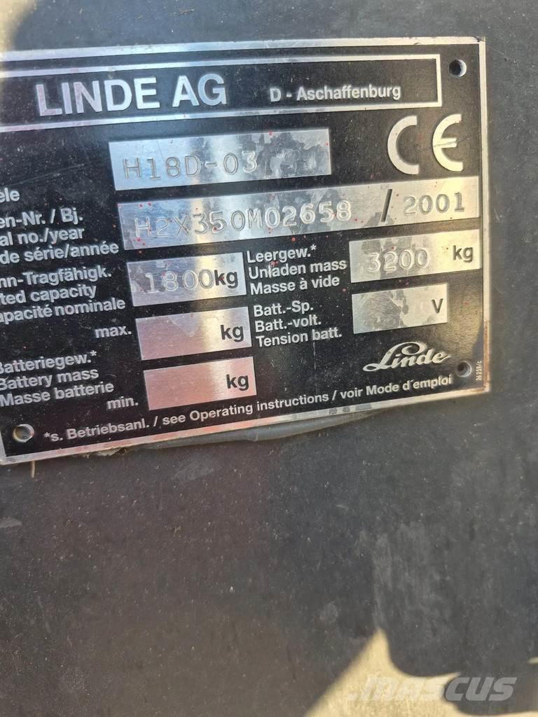 Linde h18D-03 Dieseltrukit