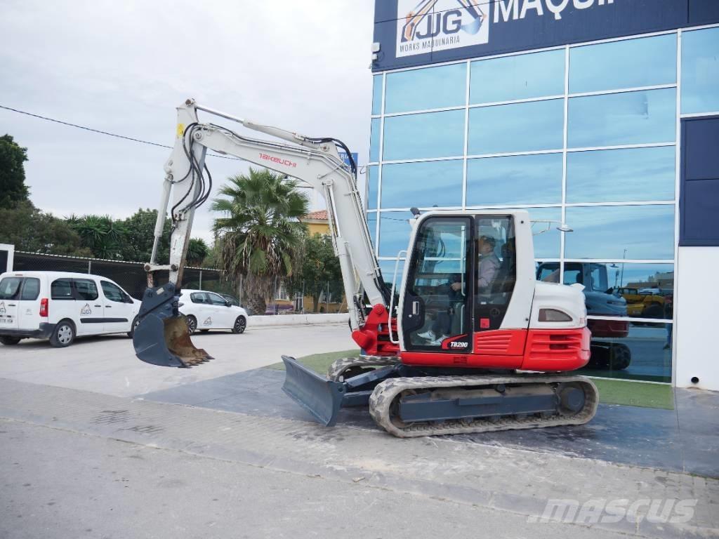 Takeuchi TB 290 Midikaivukoneet 7t - 12t