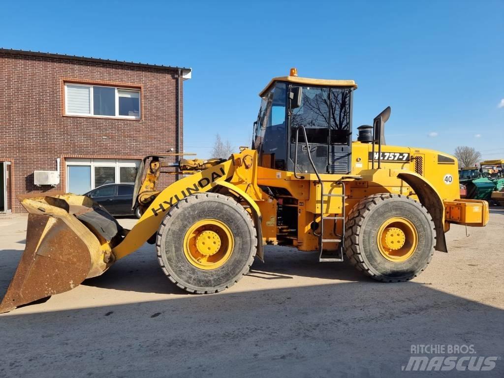 Hyundai HL 757-7 Pyöräkuormaajat
