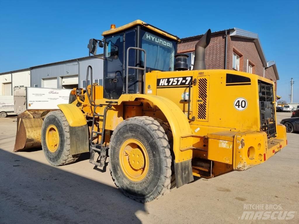 Hyundai HL 757-7 Pyöräkuormaajat