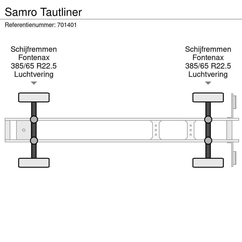 Samro Tautliner Pressukapellipuoliperävaunut
