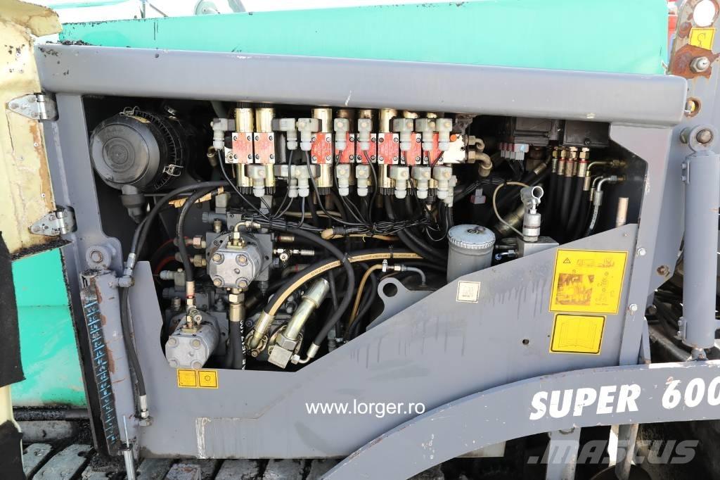 Vögele Super 600 Asfalttikoneet