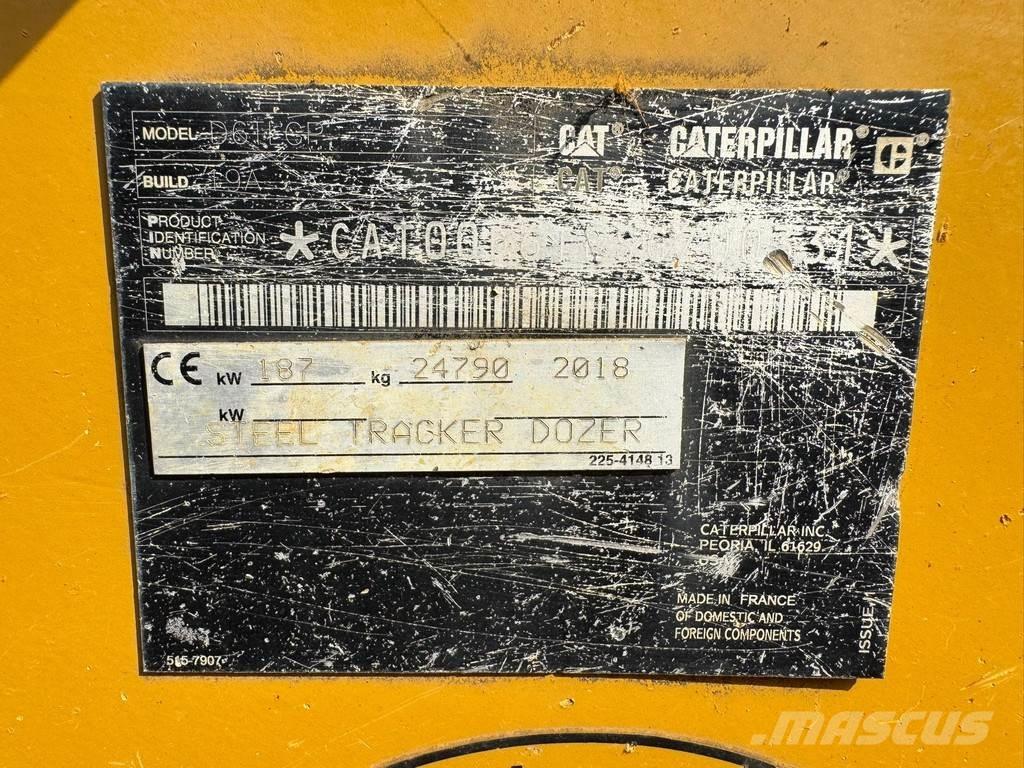CAT D6T LGP Telaketjupuskutraktorit