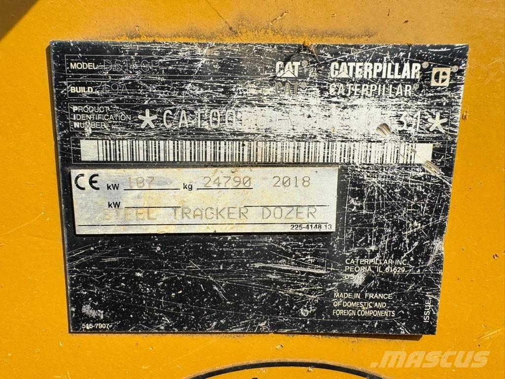 CAT D6T LGP Telaketjupuskutraktorit