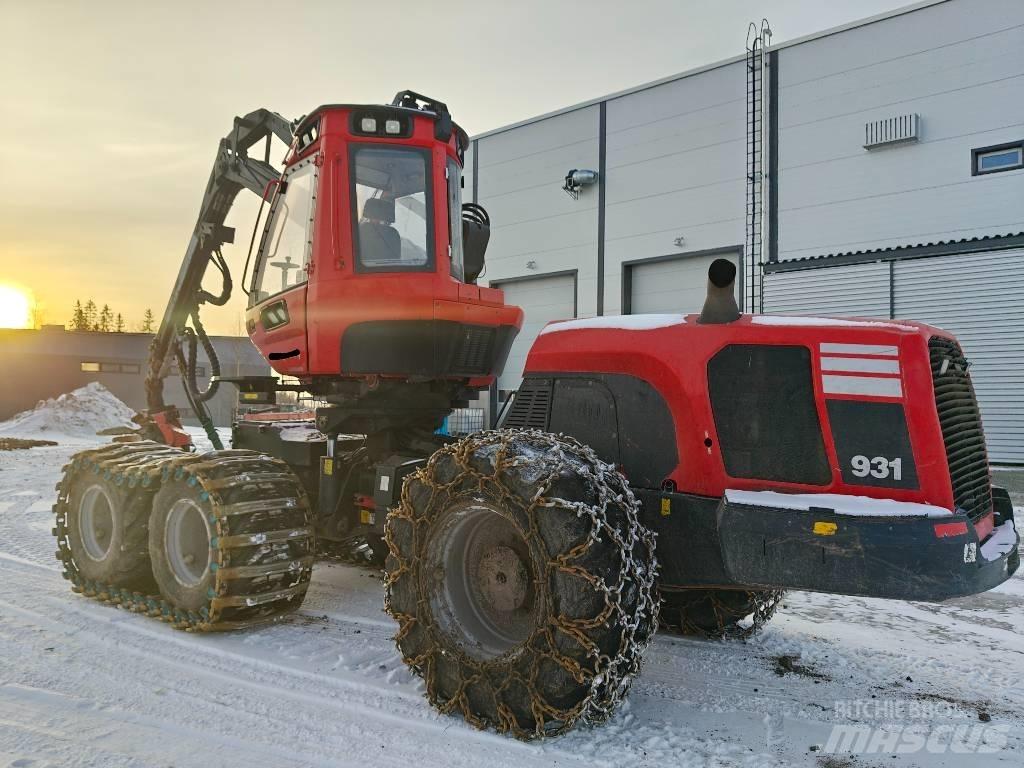 Komatsu 931 Harvesterit