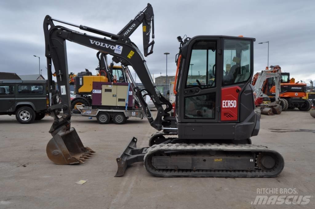 Volvo ECR50F Minikaivukoneet < 7t