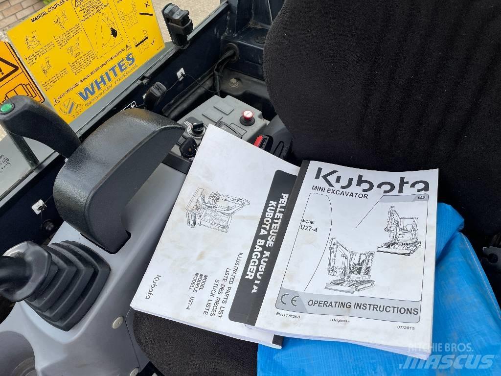 Kubota U 27-4 Minikaivukoneet < 7t