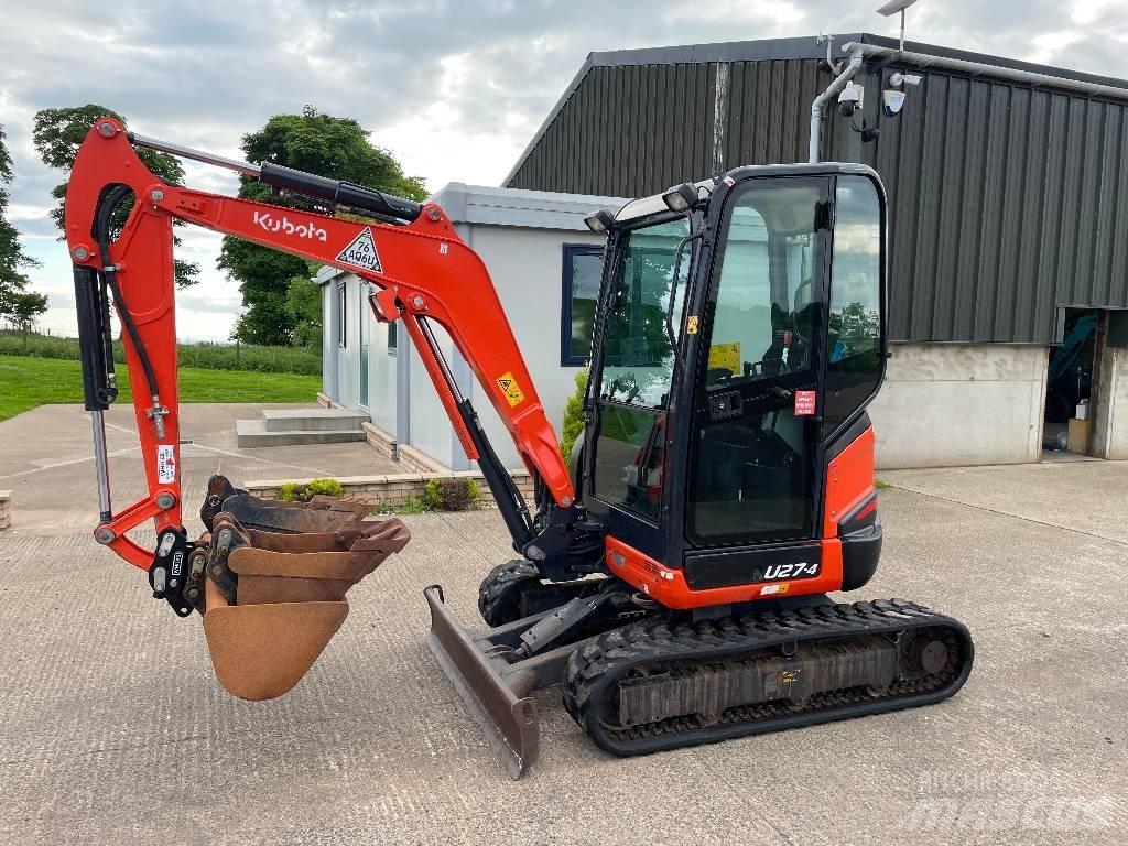 Kubota U 27-4 Minikaivukoneet < 7t