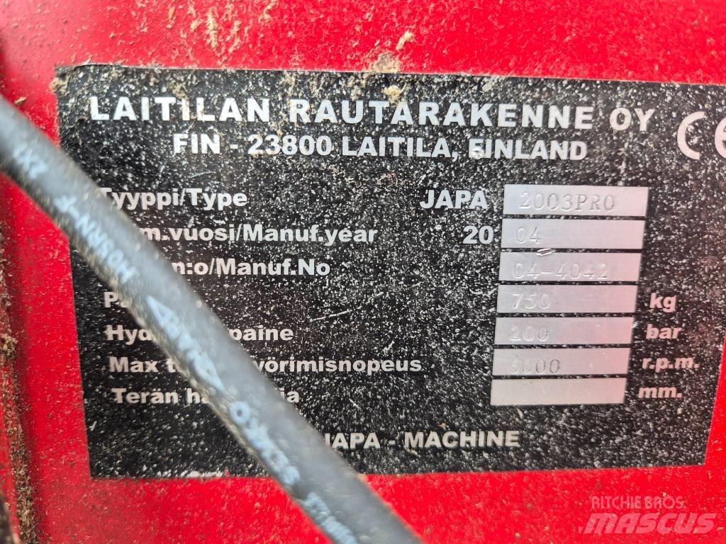 Japa 2003 Pro Pilkekoneet, klapikoneet, hakkurit ja sirkkelit