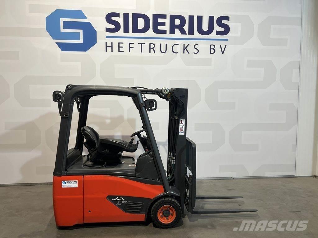 Linde E16-02 Sähkötrukit