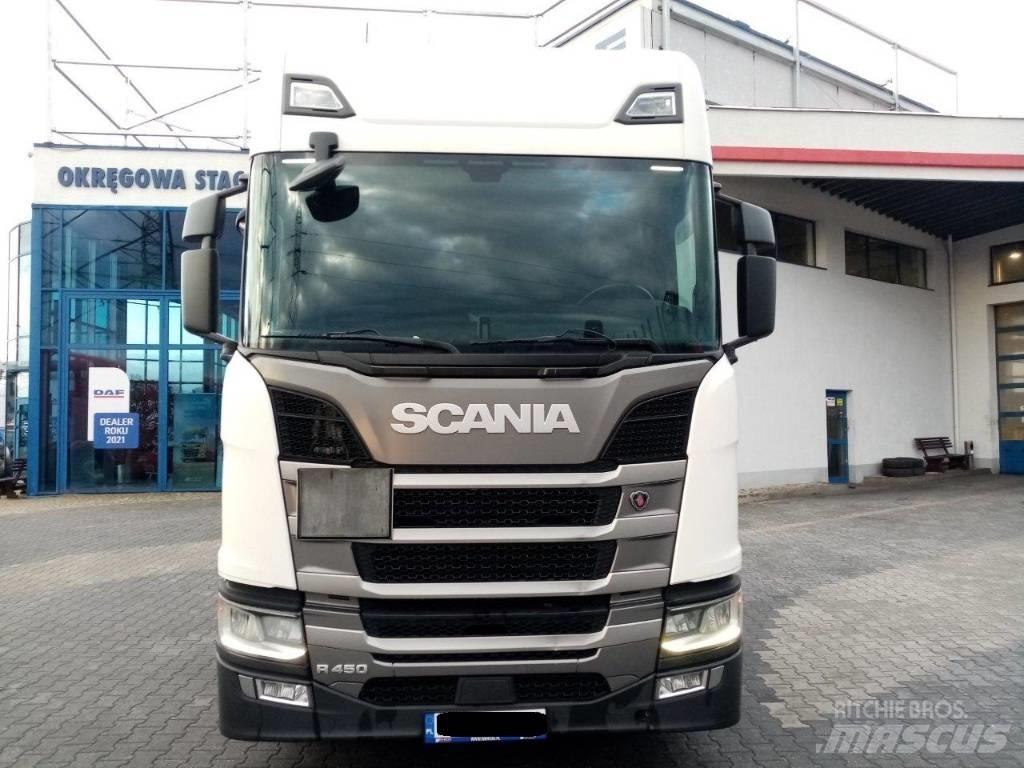 Scania R 450 TOPLINE Vetopöytäautot