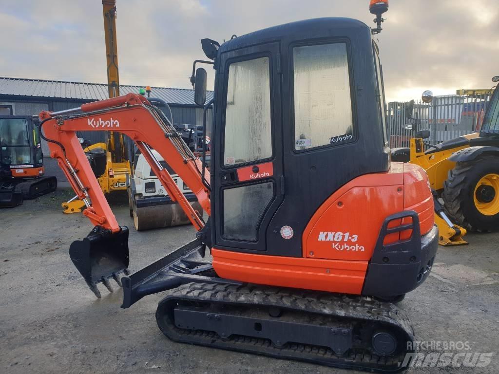 Kubota KX 61-3 Minikaivukoneet < 7t