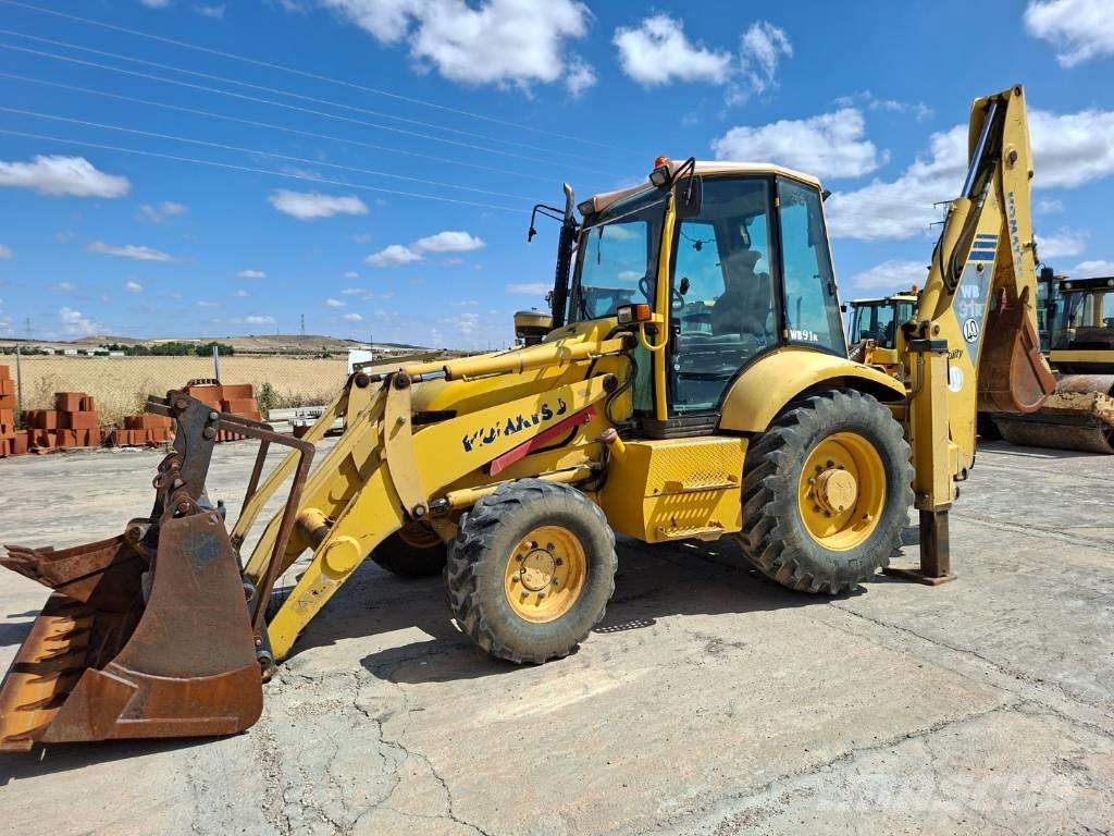 Komatsu WB 91 R Kaivurikuormaajat